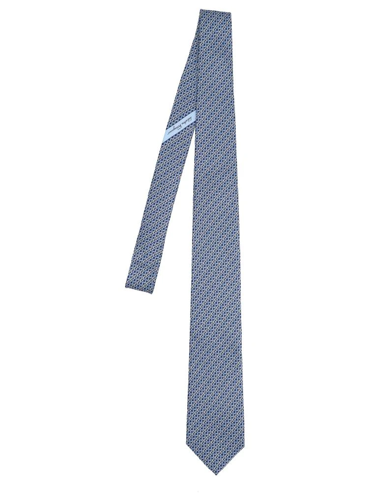 Salvatore Ferragamo Printed Silk Tie. 1