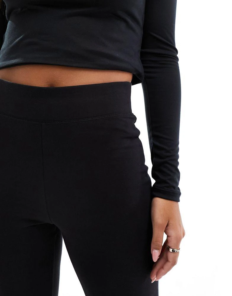 NIKE Nike Air high waisted flared leggings in black 2