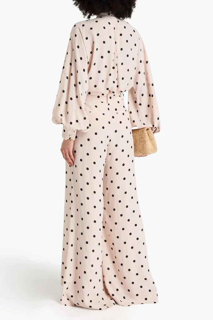 Zimmermann Pussy-bow polka-dot crepe de chine blouse 3