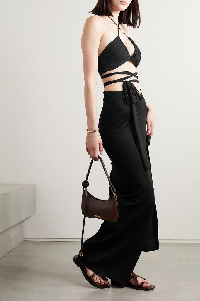 MARIKA VERA Brooke stretch-mesh halterneck bra top