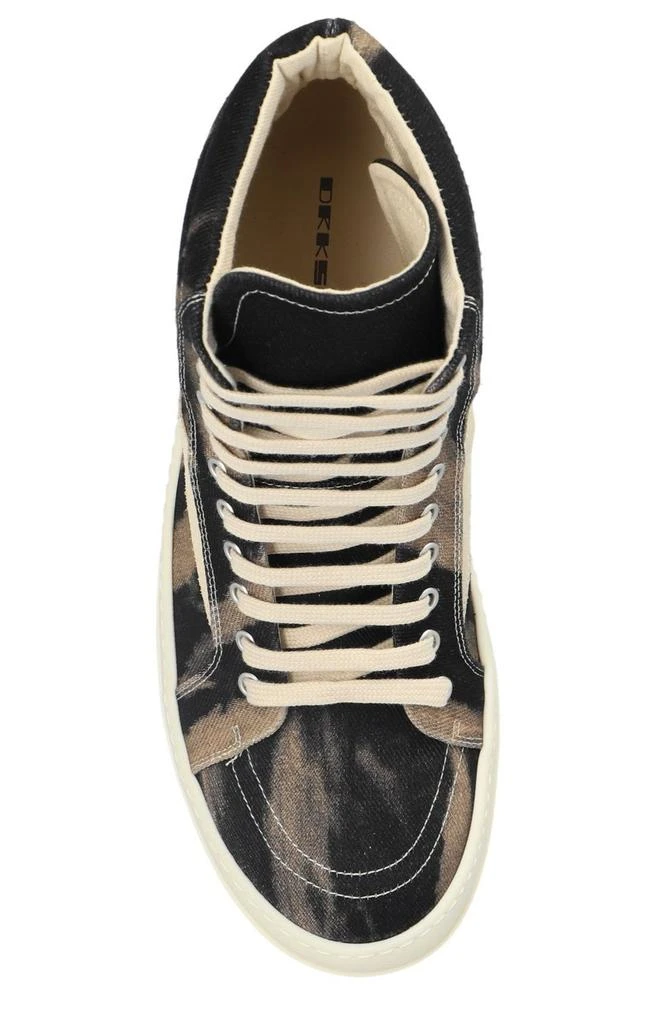 Rick Owens Rick Owens DRKSHDW High Vintage Lace-Up Sneakers 4