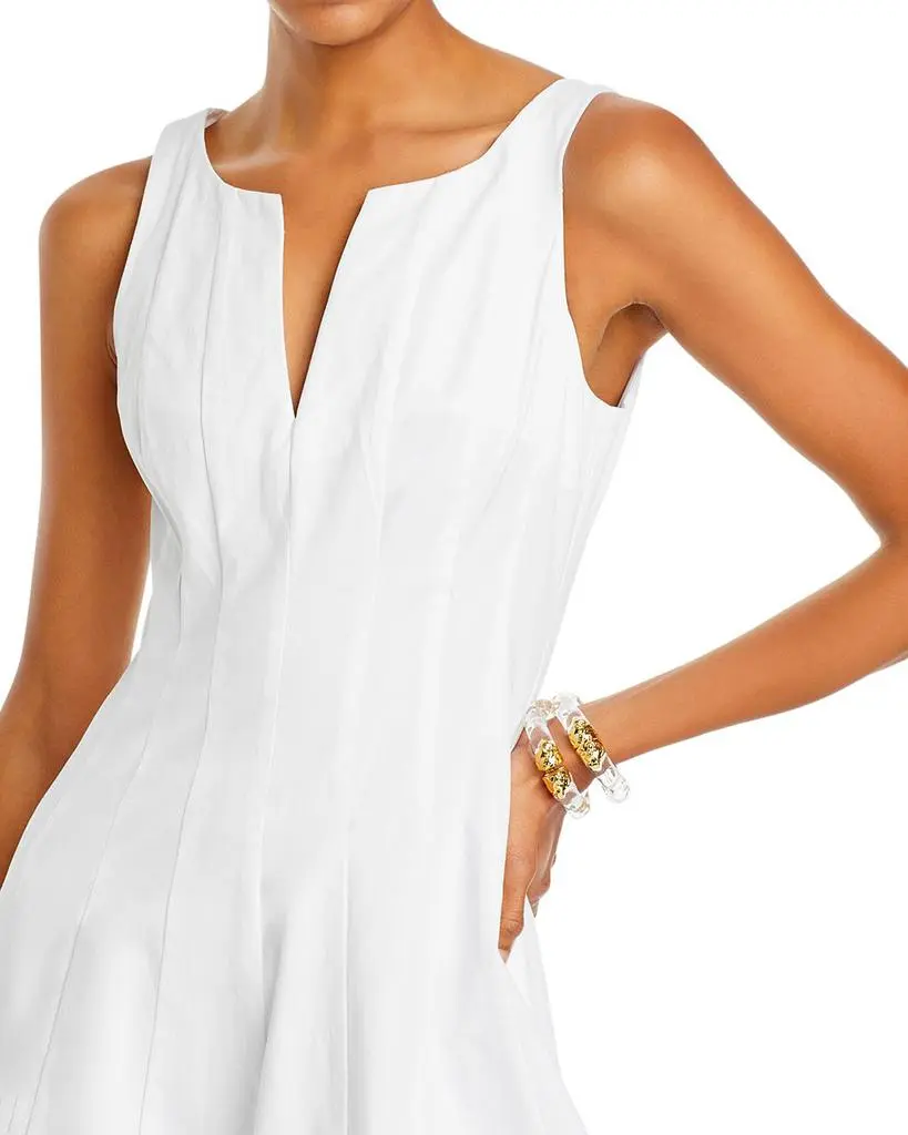 AQUA Paneled Midi Dress - Exclusive 2