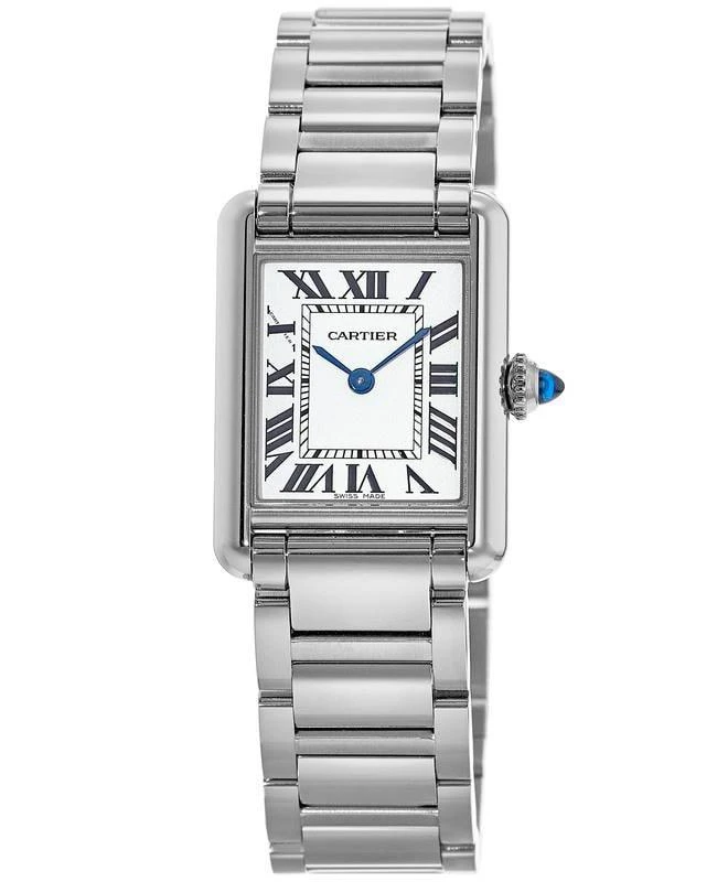 Cartier Cartier Tank Must Large Silver Dial Steel Women's Watch WSTA0052 1