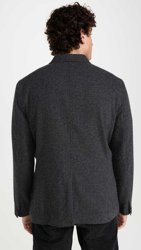 Club Monaco Wool Houndstooth Blazer