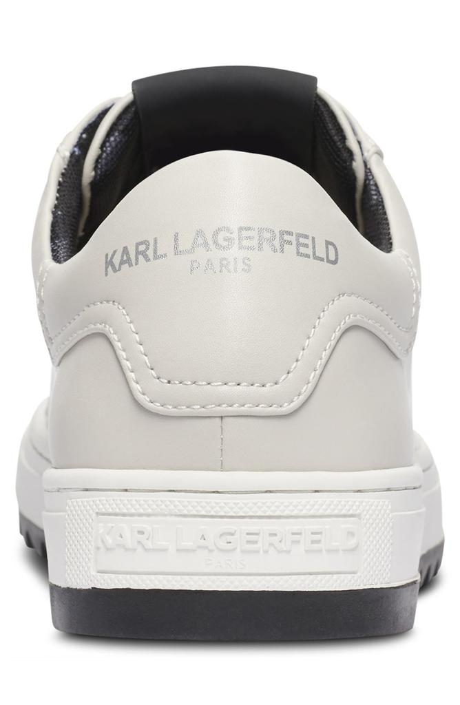 Karl Lagerfeld Paris Leather Low Top Sneaker