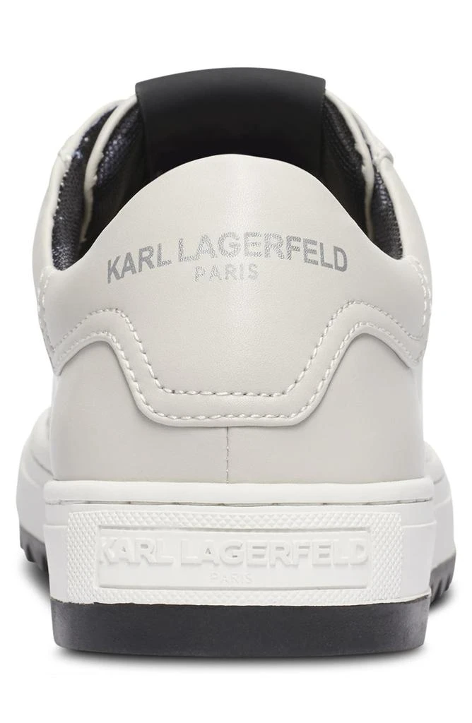 KARL LAGERFELD PARIS Leather Low Top Sneaker 2