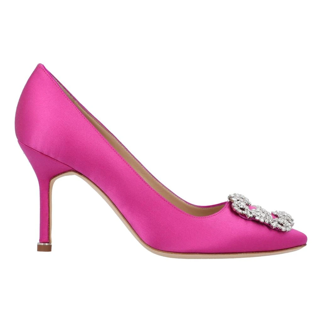 Manolo Blahnik Hangisi 090 Pump Pink 1