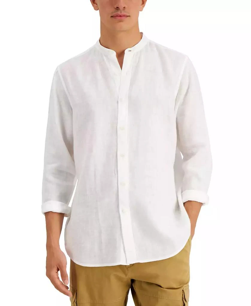Club Room Men's 100% Linen Shirt, Created for Macy's 1