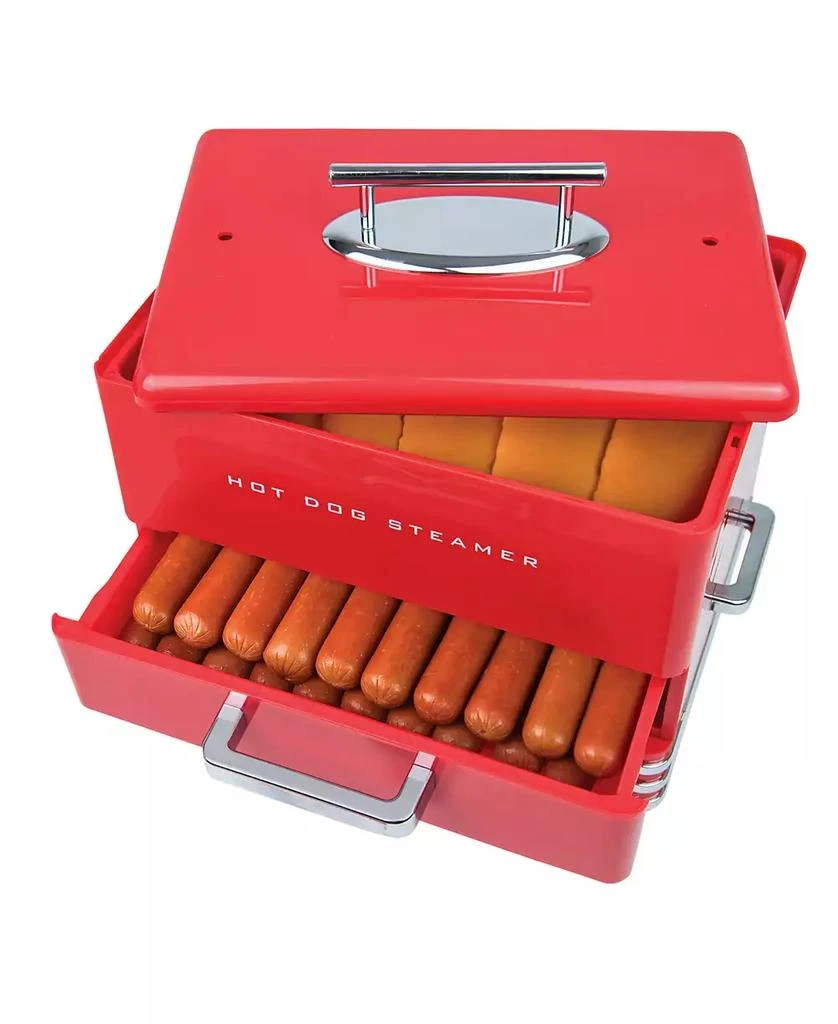 Nostalgia 11.25" Hot Dog Steamer 3