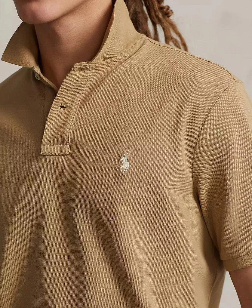 Ralph Lauren Men's Cotton Custom Slim Fit Mesh Polo Shirt 3