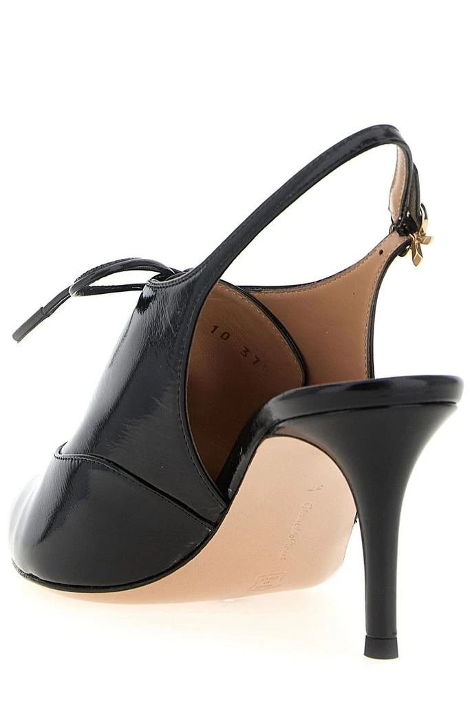 Gianvito Rossi Gianvito Rossi Veronica Pointed Toe Slingback Pumps 3