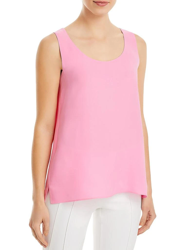 Lafayette 148 New York Womens Silk Sleeveless Blouse 4
