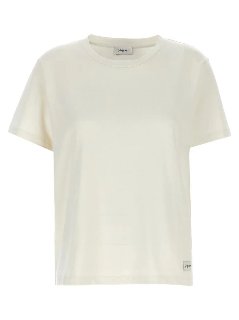 Yves Saint Laurent Logo Label T-shirt 1