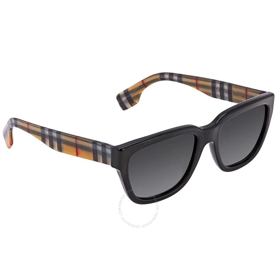 Burberry Mammoth Grey Shaded Polarized Square Ladies Sunglasses BE4277 3757T3 54 3