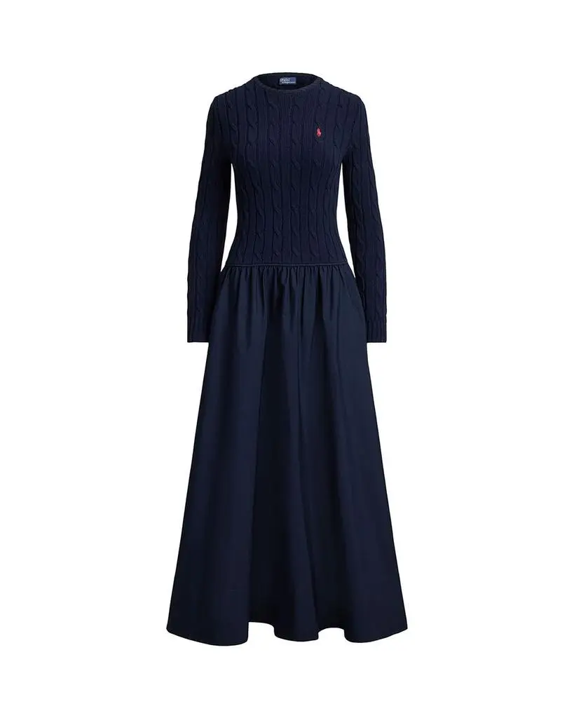 Ralph Lauren Sweater Bodice Maxi Dress 5