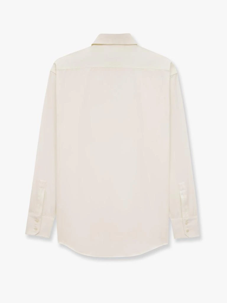 Yves Saint Laurent Certified cotton shirt with Monogram embroidery 5