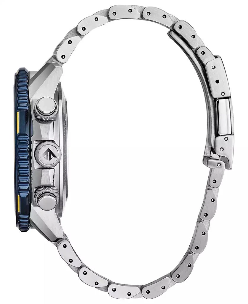 Citizen Eco-Drive Men's Analog-Digital Promaster Blue Angels Skyhawk A-T Stainless Steel Bracelet Watch 46mm 2