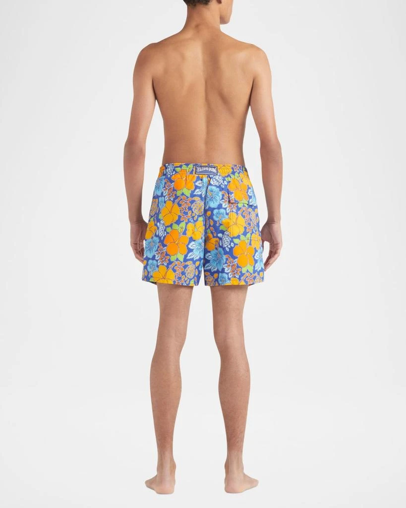 Vilebrequin Men's Tropical Turtle Swim Trunks 3