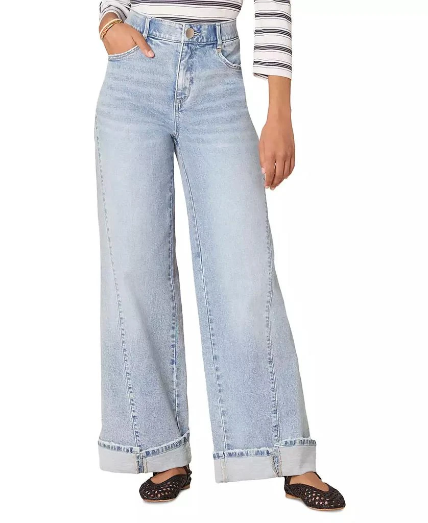 Democracy Women's Ab"Solution Wide Leg Jeans 1