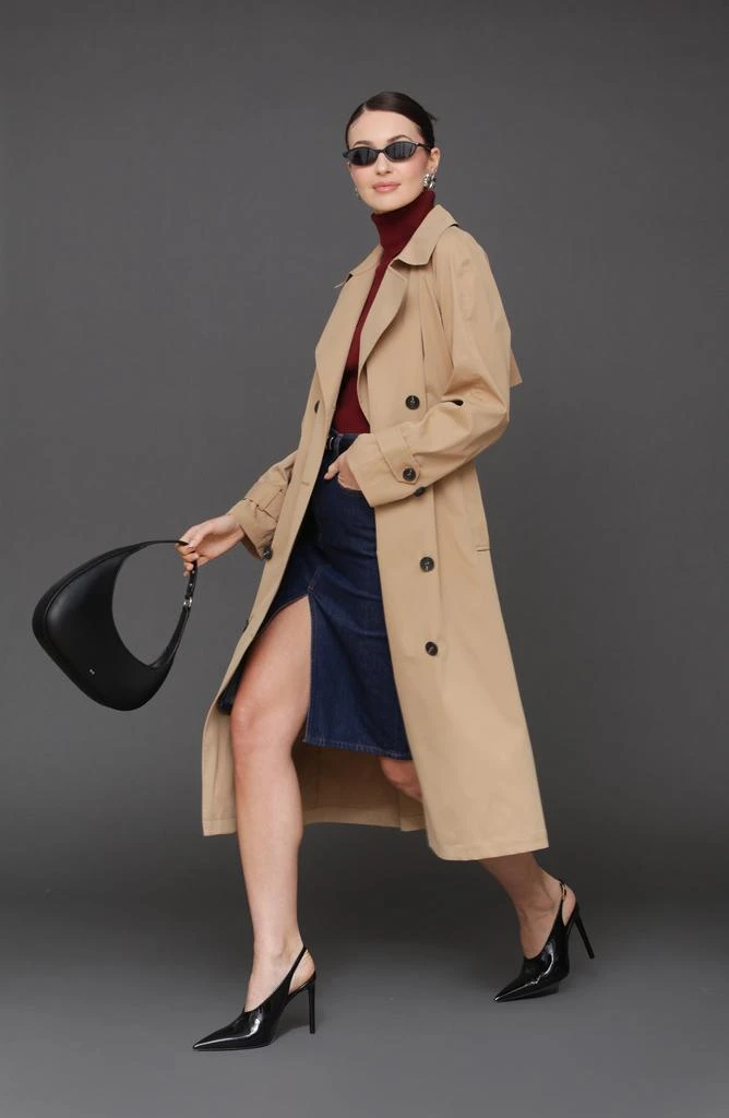 Avec Les Filles Oversize Lightweight Trench Coat 8