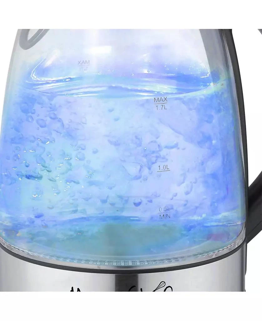 MegaChef 1.7 Quart Glass Electric Tea Kettle 3