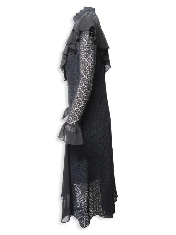 Temperley London Cotton Prairie Lace Dress 3