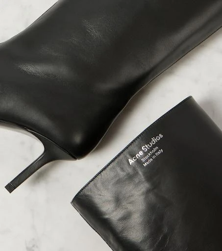 Acne Studios Leather knee-high boots 6