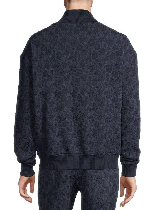 TWENTY MONTREAL Jacquard Knit Bomber Jacket 2