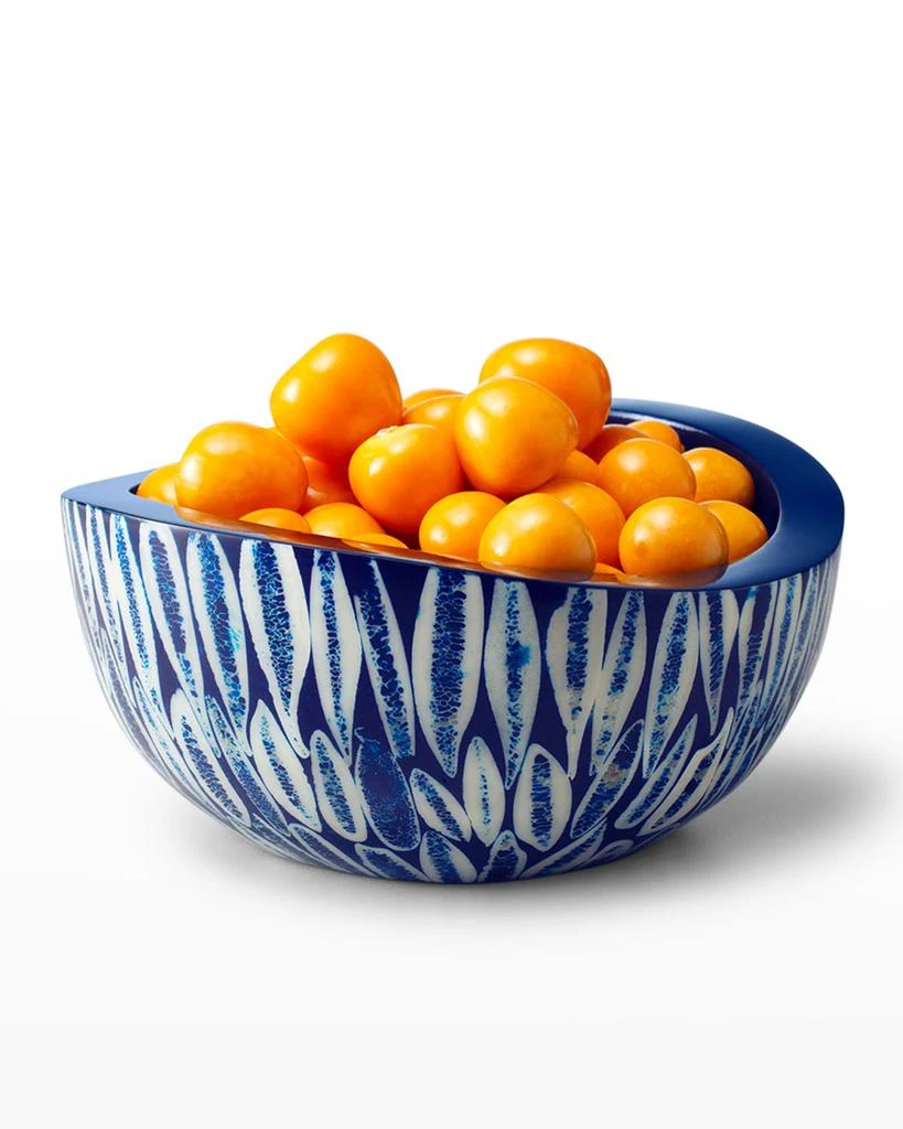 LADORADA 7" Blue Almendro Accent Bowl 3