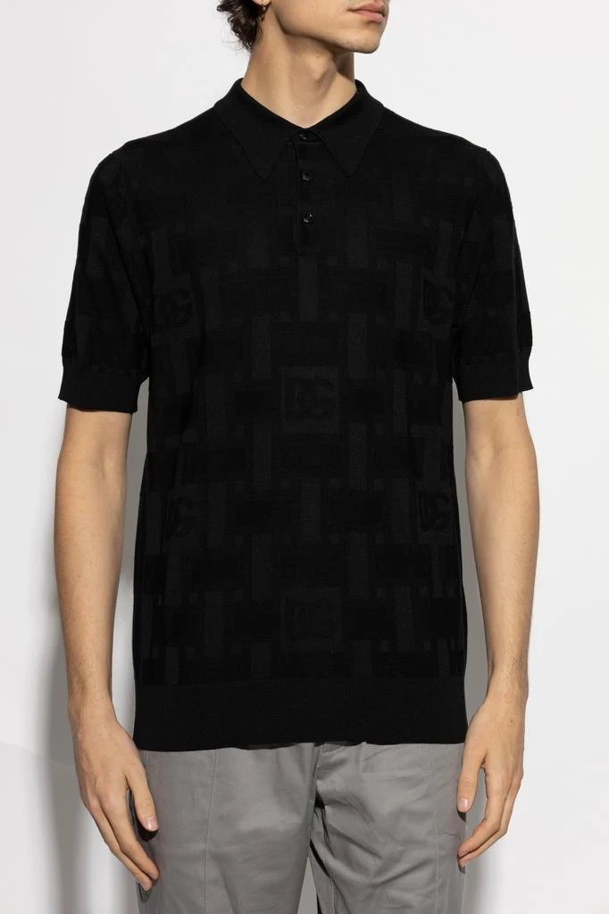 Dolce & Gabbana Silk Polo 3