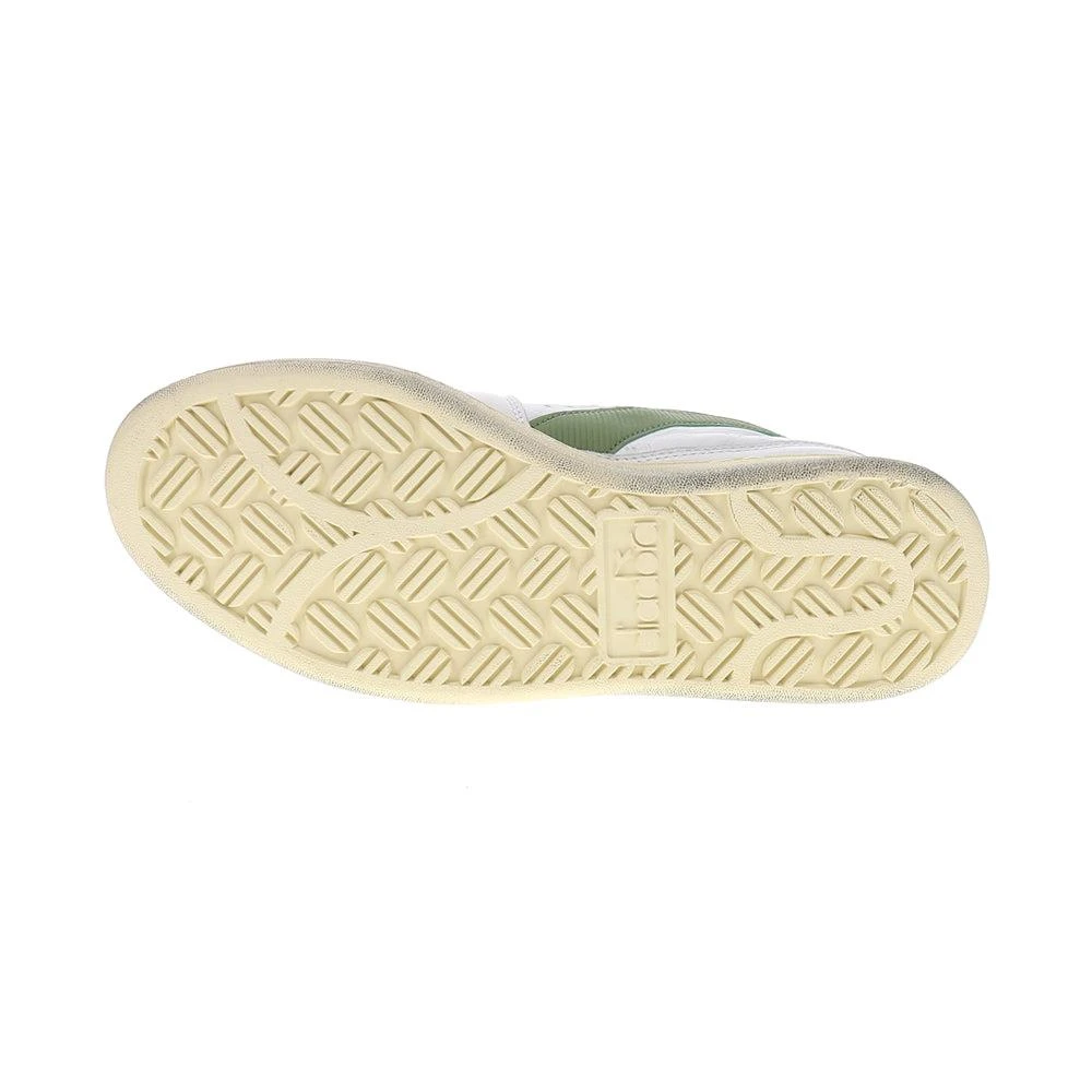 Diadora Mi Basket Low Used Lace Up Sneakers 5