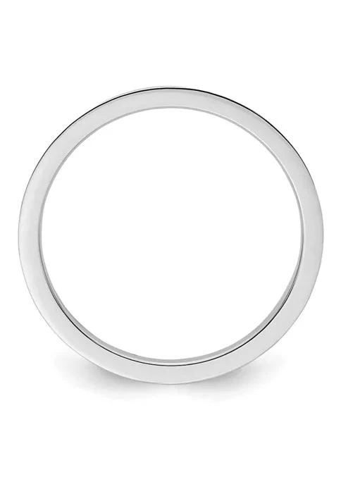 Belk 
Co. 14K Gold 1.2mm Criss-Cross Pattern Stackable Band 2