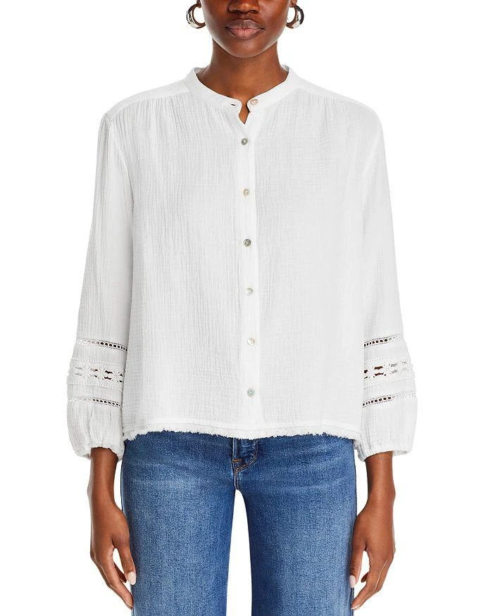 Johnny Was Calme by Cotton Gauze Peasant Top 6