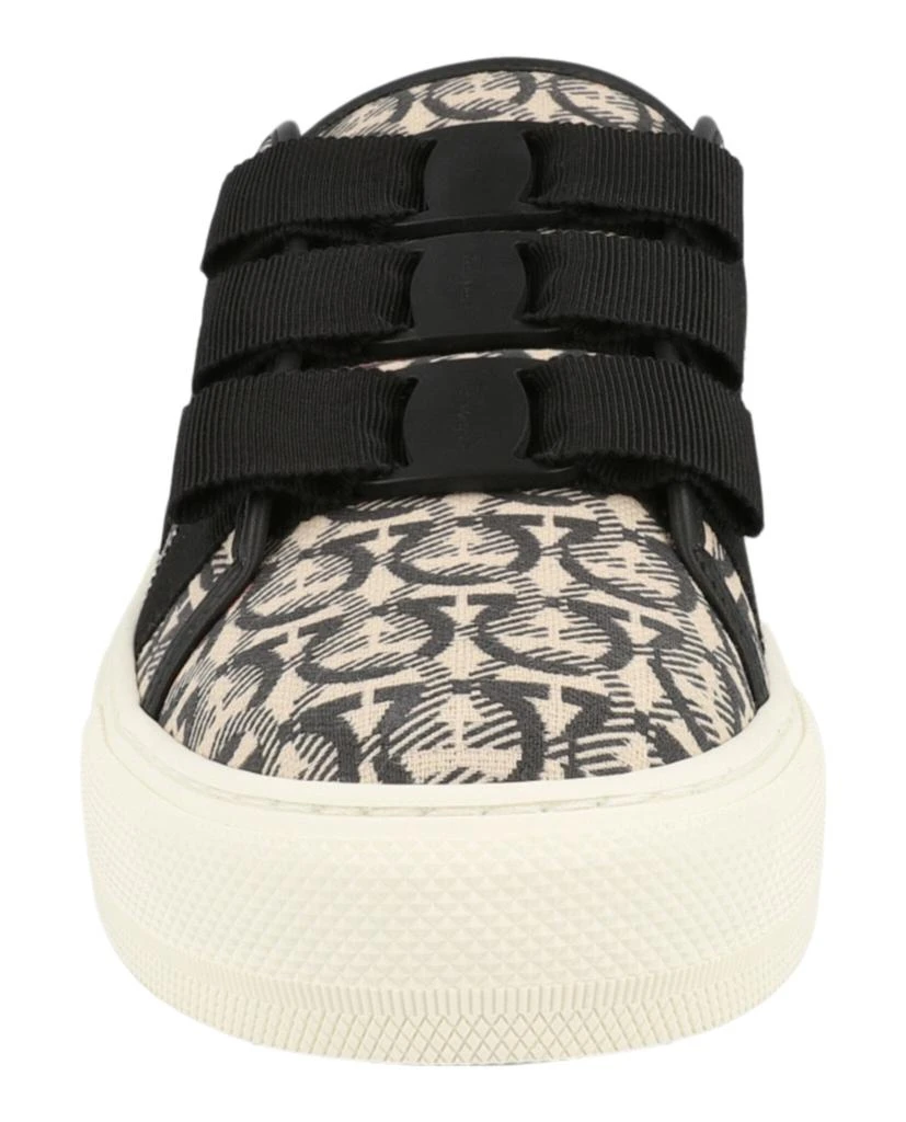 Salvatore Ferragamo Nataly Calfskin Leather Low-Top Sneakers 4