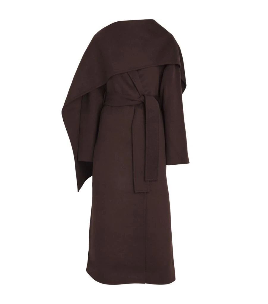 Almada Label Double-Faced Detachable Scarf Mara Coat 1