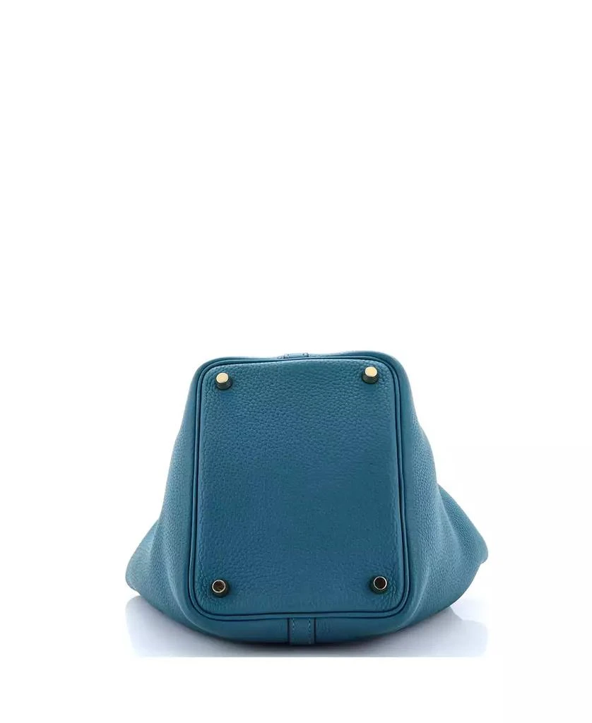 Pre-Owned HERMÉS PM Picotin Lock Bag Clemence 4