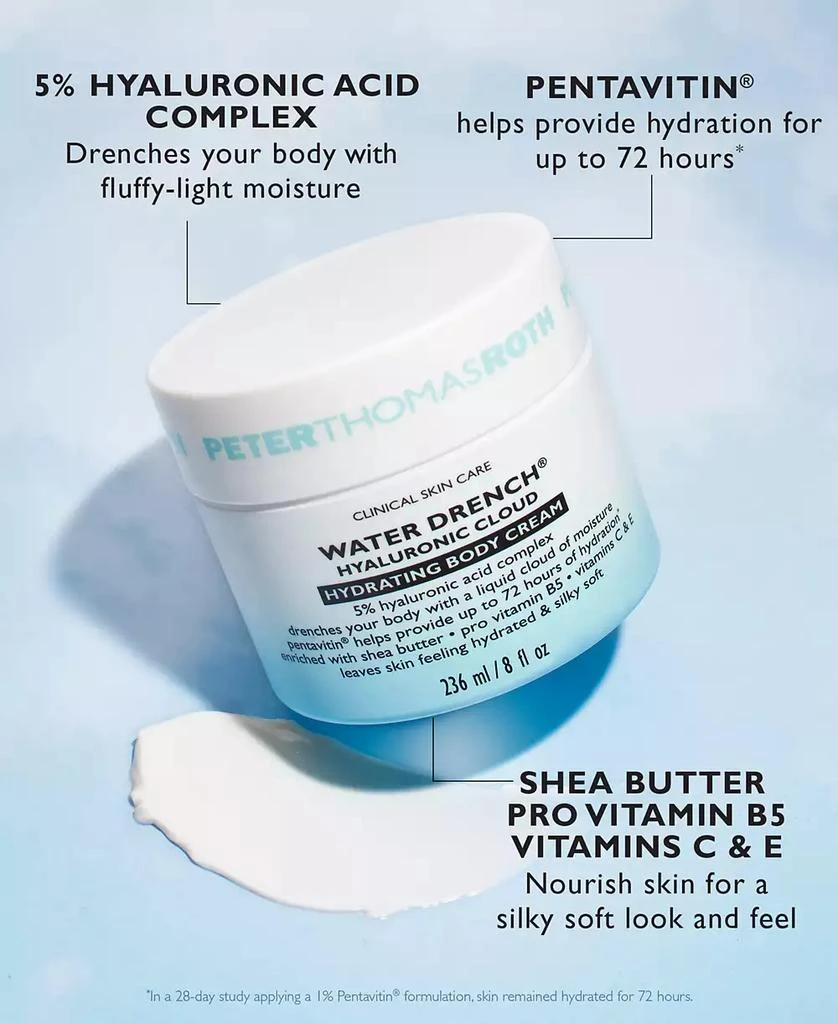 Peter Thomas Roth Water Drench Hyaluronic Cloud Hydrating Body Cream, 8 oz 5