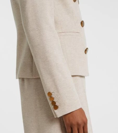 Max Mara Alabama cotton and wool blazer 5