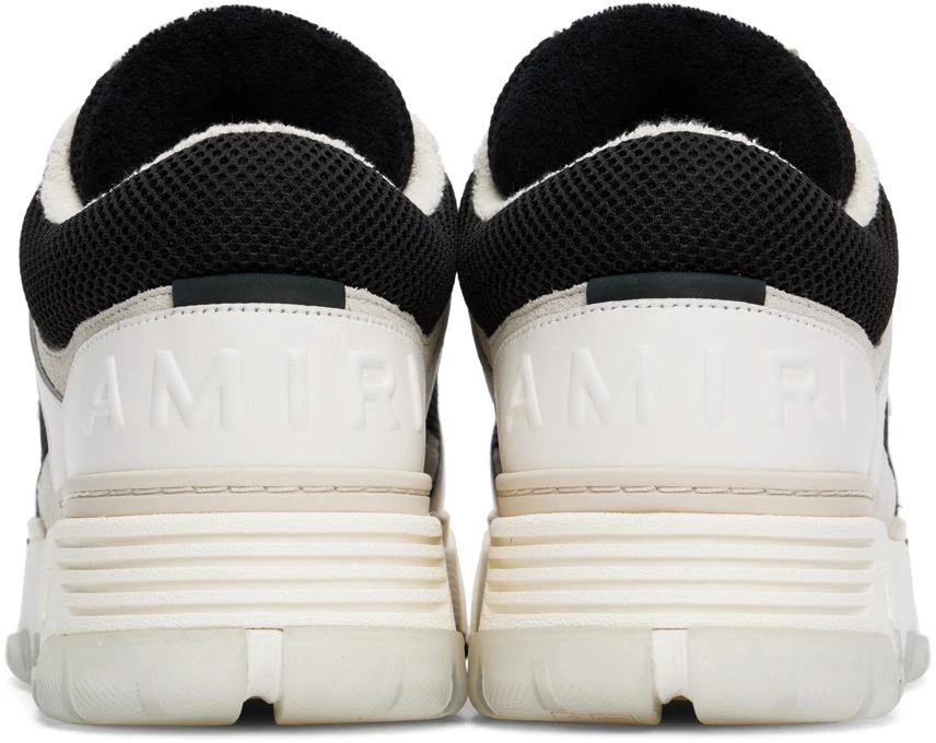 AMIRI Black & White MA-1 Sneakers 2