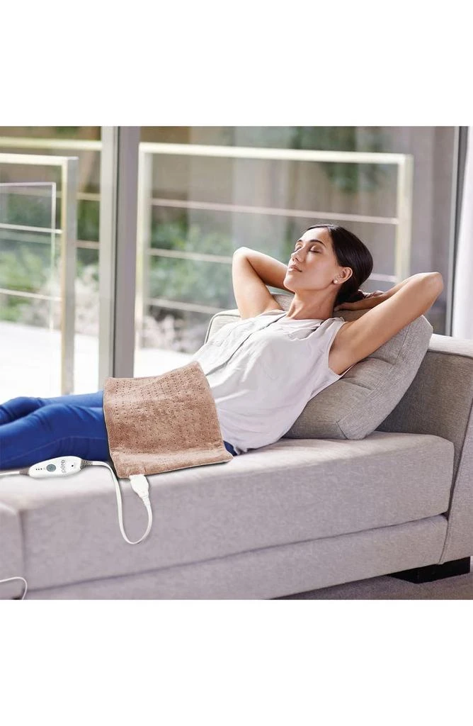 PURE ENRICHMENT PureRelief Deluxe Heating Pad - Mauve 4