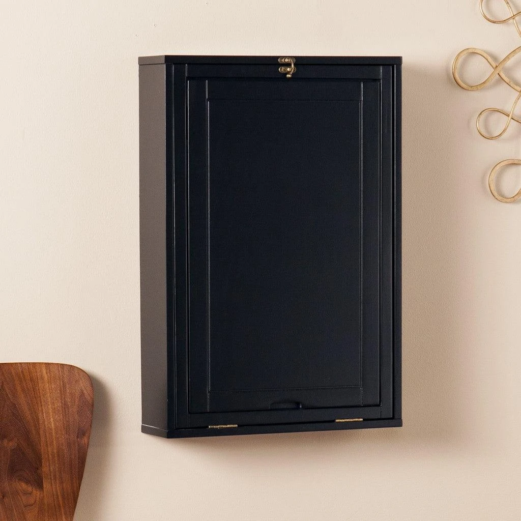 Hivvago 22" Black Secretary Desk 2