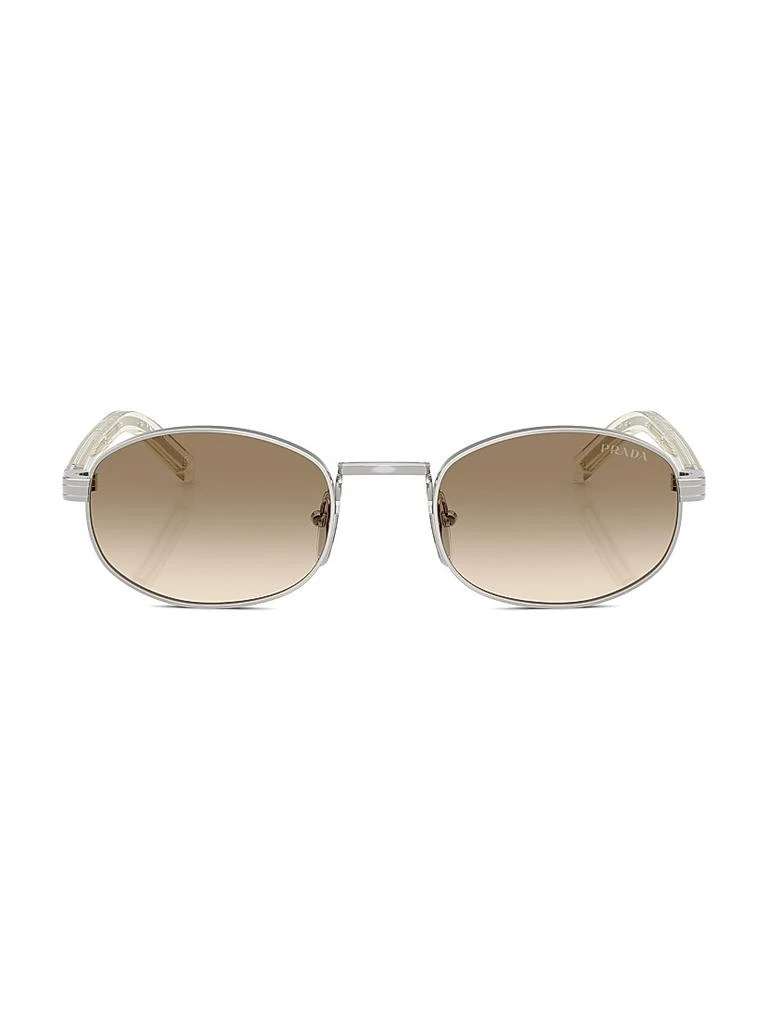 Prada 49MM Oval Sunglasses 2