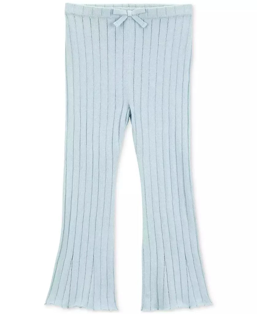 Carter's Toddler Girls Sweater-Knit Cotton Pull-On Flare Pants 1