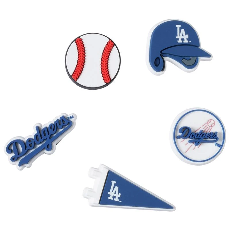 Crocs Crocs Los Angeles Dodgers Jibbitz (5-Pack) - Adult 1