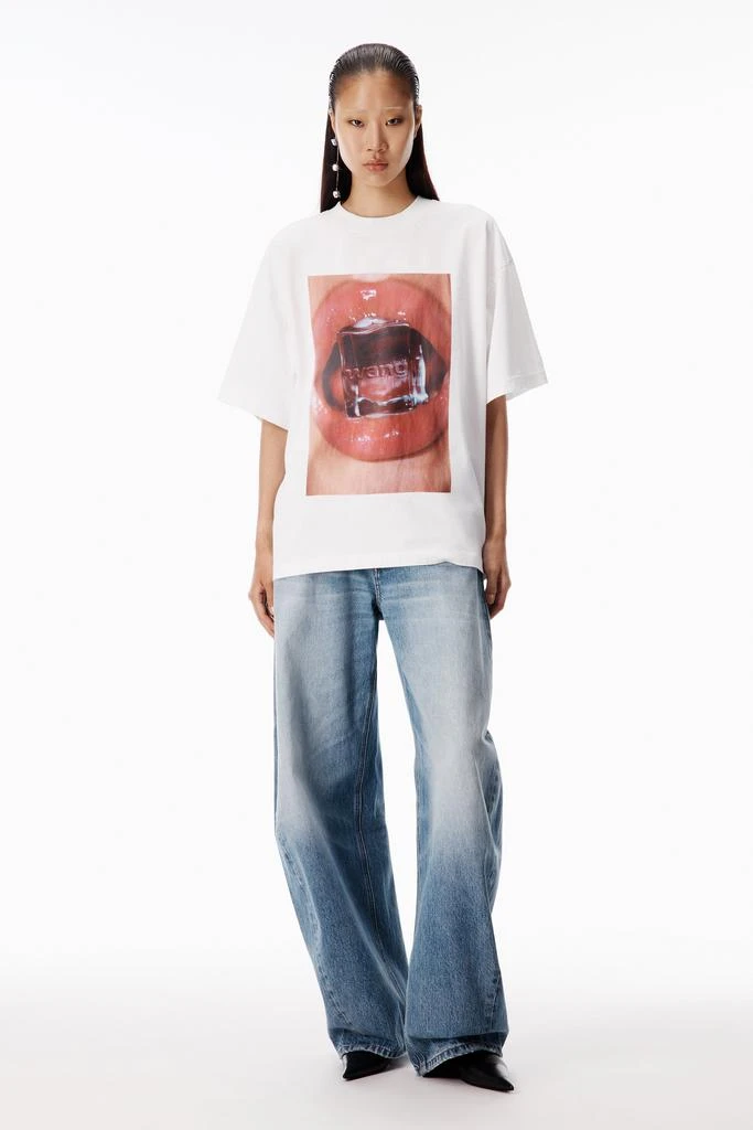 Alexander Wang Ice Cube Graphic Short Sleeve Tee 7