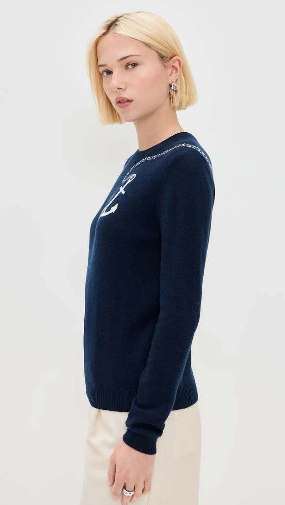 Jumper 1234 Cashmere Anchor Crew Sweater 3