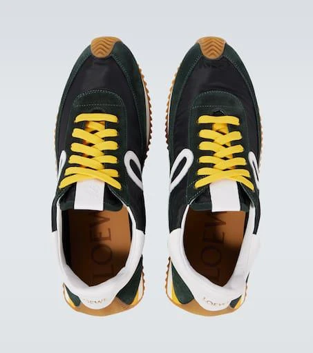 Loewe Flow Runner 2.0 suede-trimmed sneakers 4