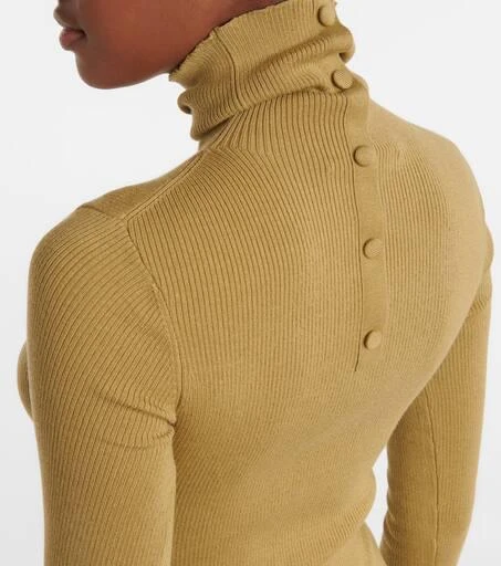 Live The Process Fortis ribbed-knit turtleneck dress 5