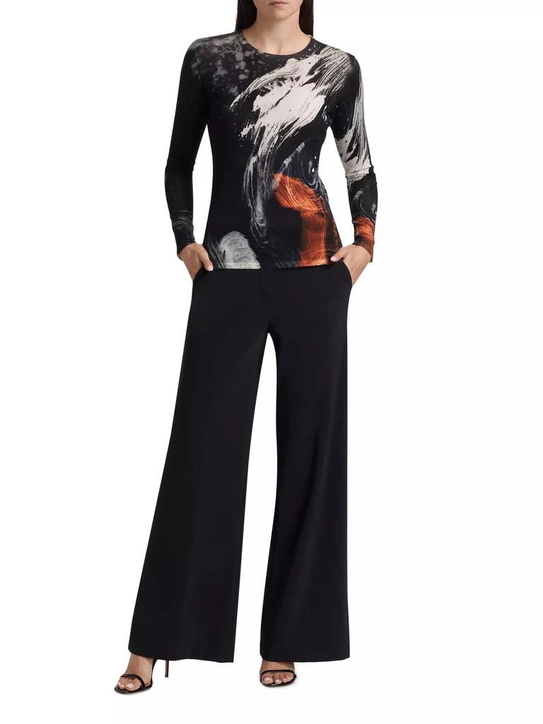 Jason Wu Brushstroke Merino Wool Sweater 2