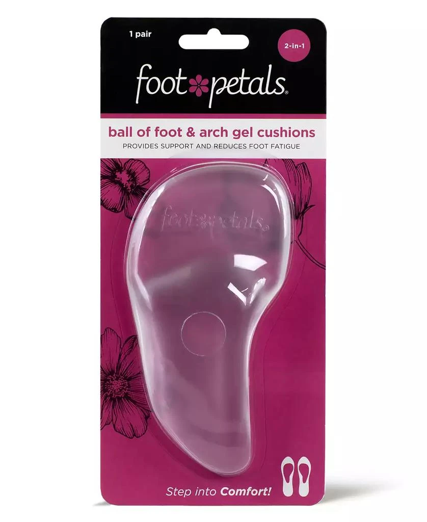 Foot Petals Ball of Foot 
Arch Support Gel Cushions 1